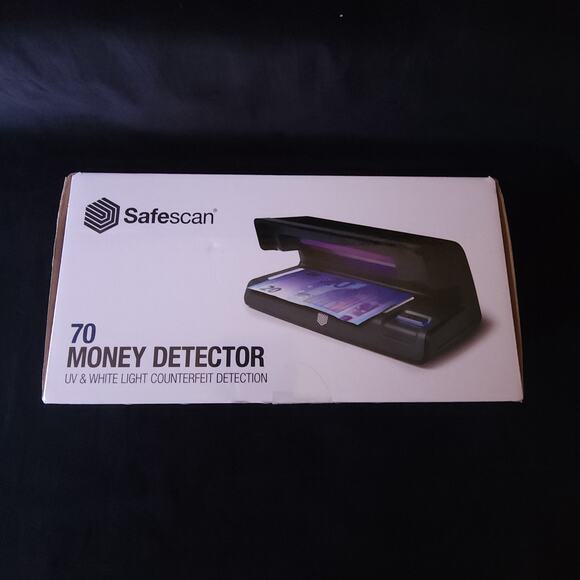 Safescan 70 Money Detector UV & White Light Counterfeit Detection Banknote Check - Picture 2 of 6